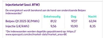 Injectietariaf bij energieleverancier Bolt